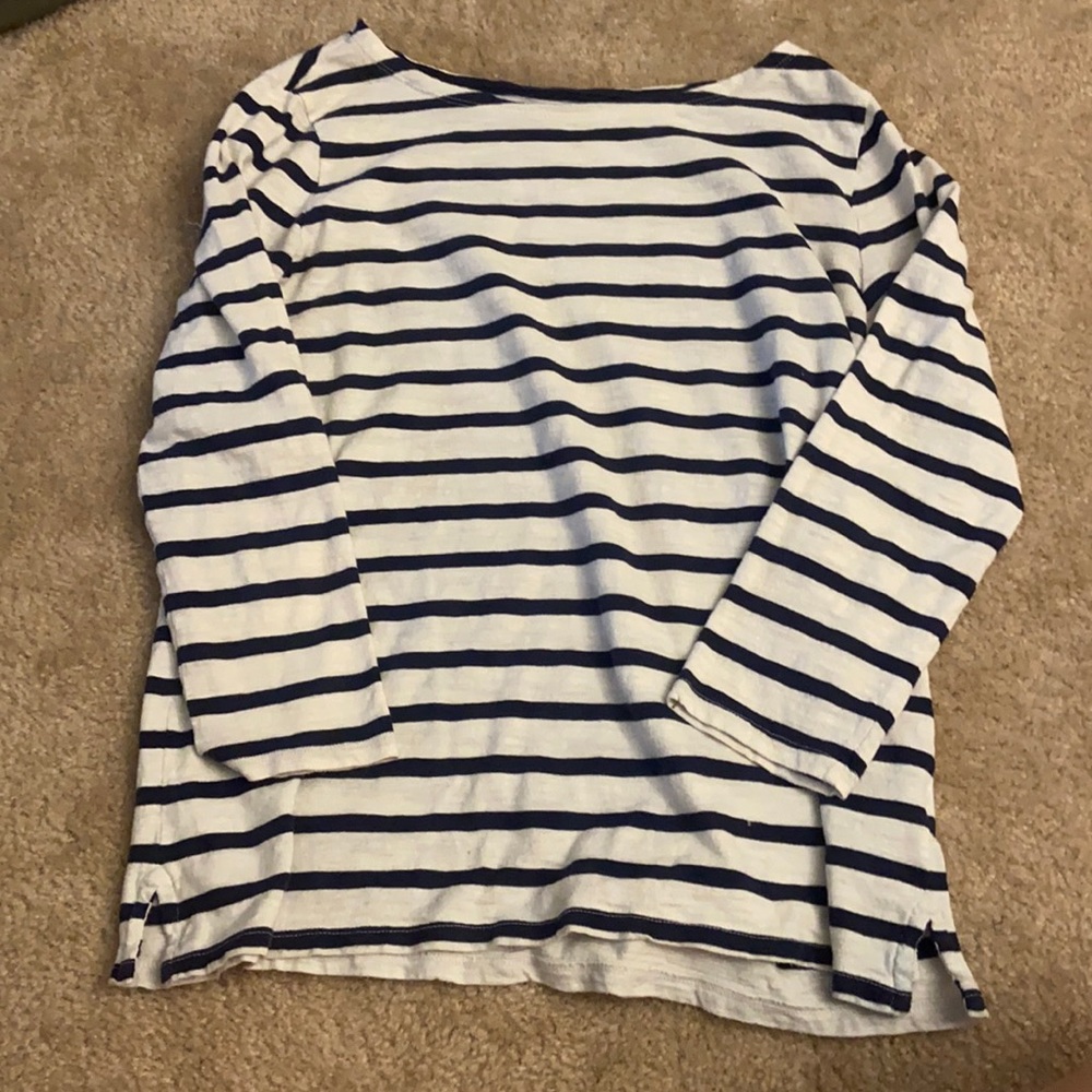 striped long sleeve tee
